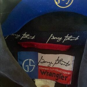 Vintage Wrangler x George Strait Cowboy Cut button up